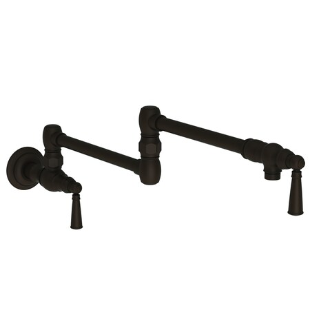 Newport Brass Pot Filler, Wall Mount in Oil Rubbed Bronze 2470-5503-10B